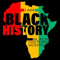 Black History Month Map Of Africa BHM Ladies Essential Flowy Tank
