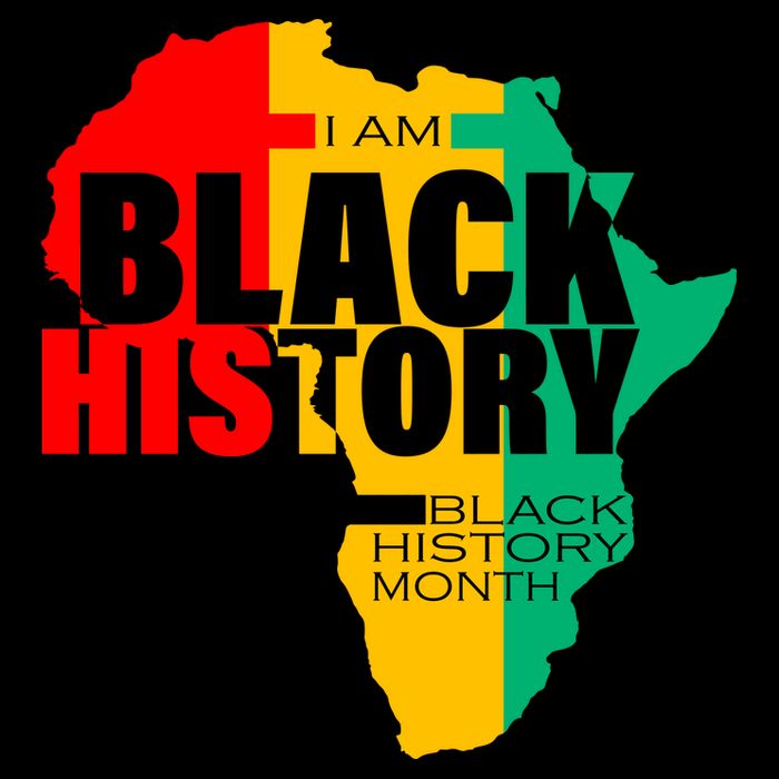 Black History Month Map Of Africa BHM Ladies Essential Flowy Tank