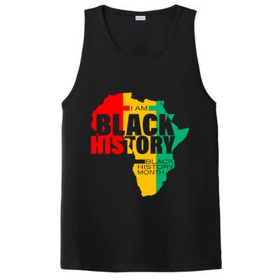 Black History Month Map Of Africa BHM PosiCharge Competitor Tank