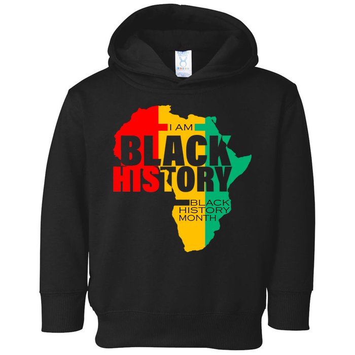 Black History Month Map Of Africa BHM Toddler Hoodie