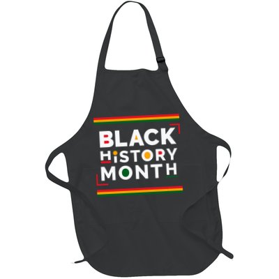 Black History Month Simple Logo Apron