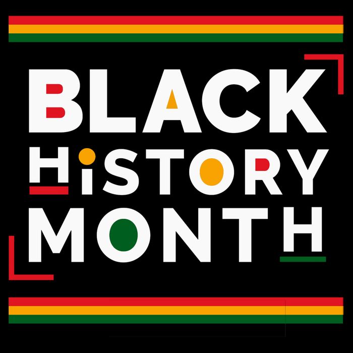 Black History Month Simple Logo Apron