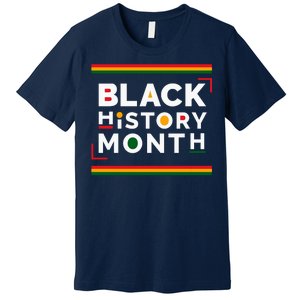 Black History Month Simple Logo Premium T-Shirt