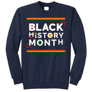 Black History Month Simple Logo Tall Sweatshirt