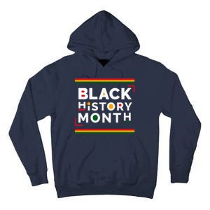 Black History Month Simple Logo Tall Hoodie