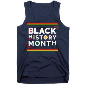 Black History Month Simple Logo Tank Top