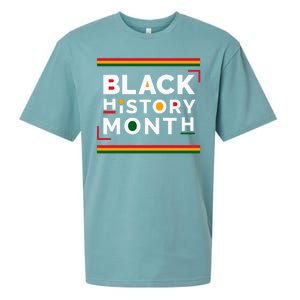 Black History Month Simple Logo Sueded Cloud Jersey T-Shirt