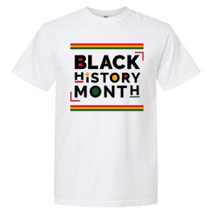 Black History Month Simple Logo Garment-Dyed Heavyweight T-Shirt