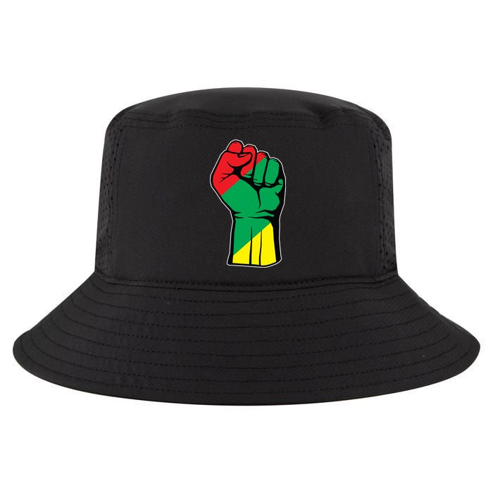 Black History Oppression Fist Cool Comfort Performance Bucket Hat