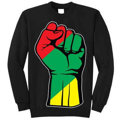 Black History Oppression Fist Sweatshirt