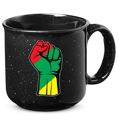 Black History Oppression Fist 15oz Campfire Ceramic Mug