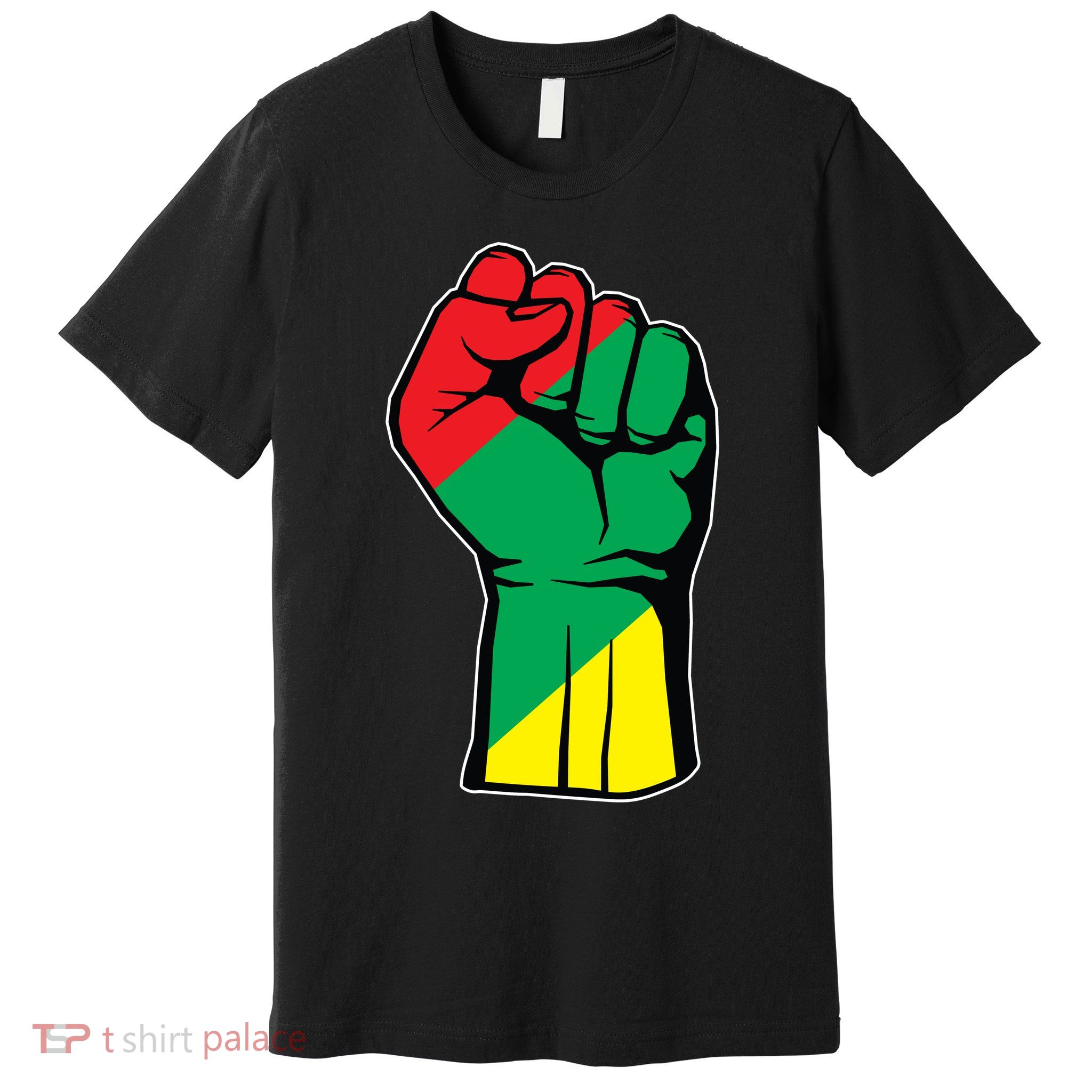 Black History Oppression Fist Premium T-Shirt