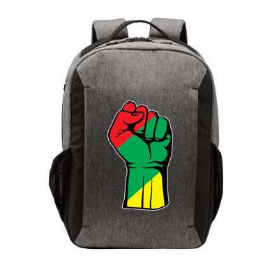 Black History Oppression Fist Vector Backpack