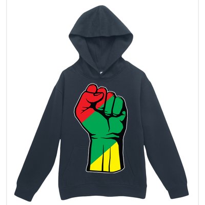 Black History Oppression Fist Urban Pullover Hoodie