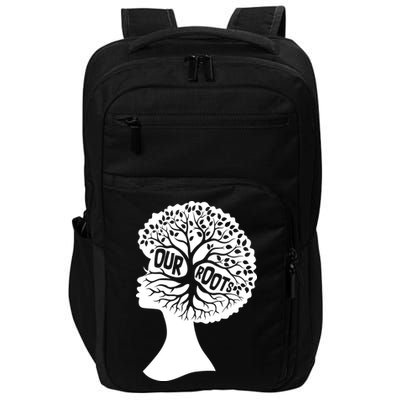 Black History Our Roots Woman Profile Impact Tech Backpack
