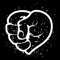 Black History Protest Fist Heart Cooling Performance Crew T-Shirt