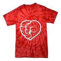 Black History Protest Fist Heart Tie-Dye T-Shirt