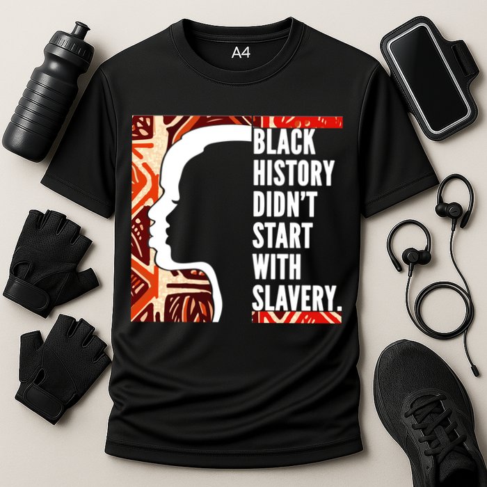 Black History Quote Cooling Performance Crew T-Shirt