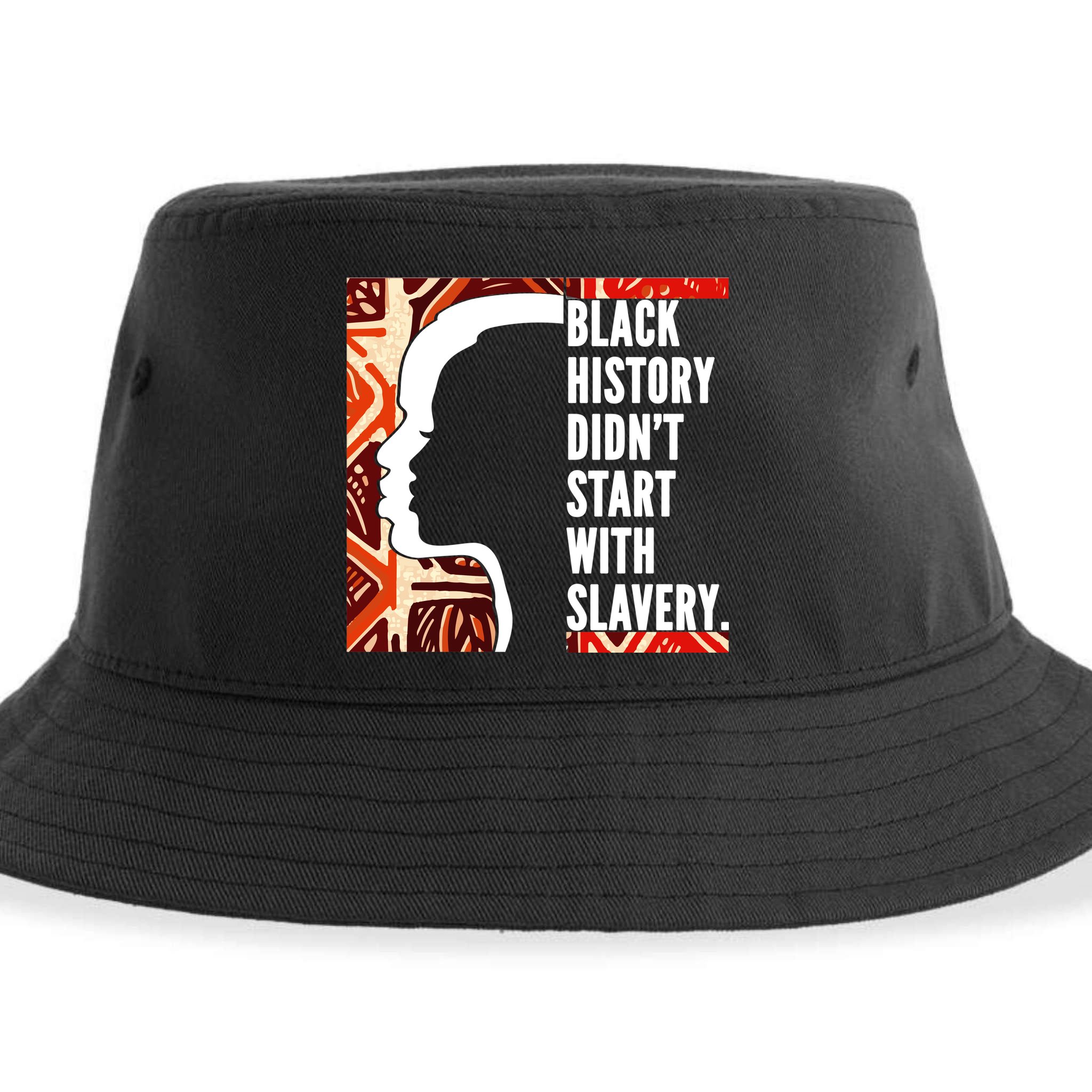 Black History Quote Sustainable Bucket Hat