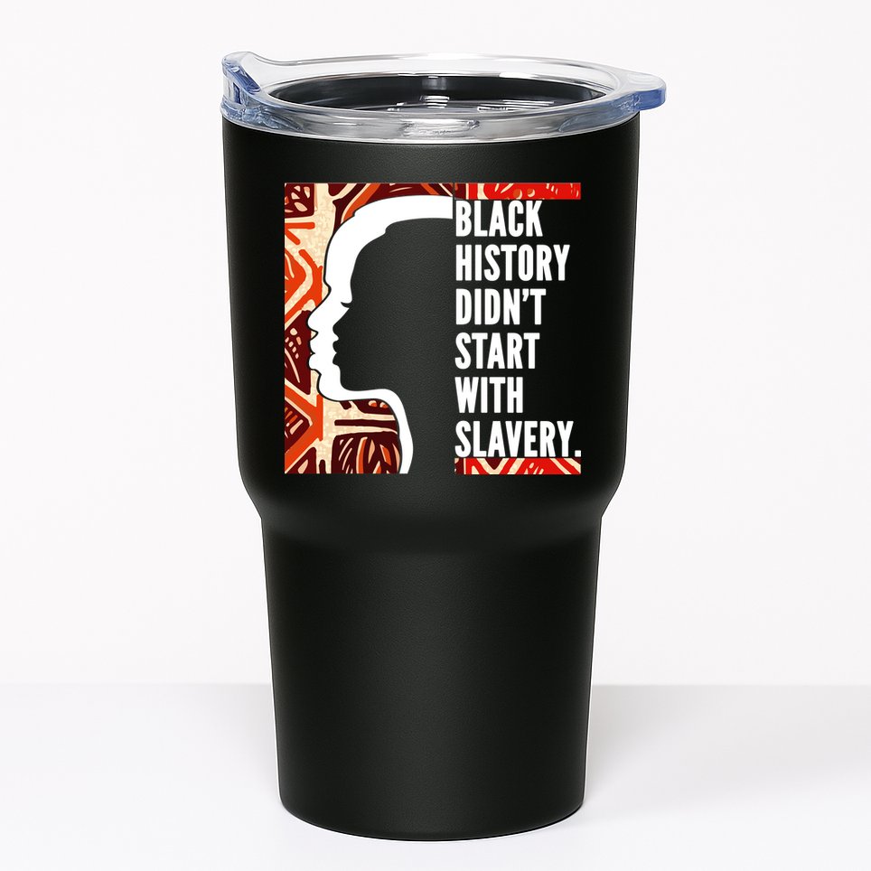 Black History Quote Tumbler