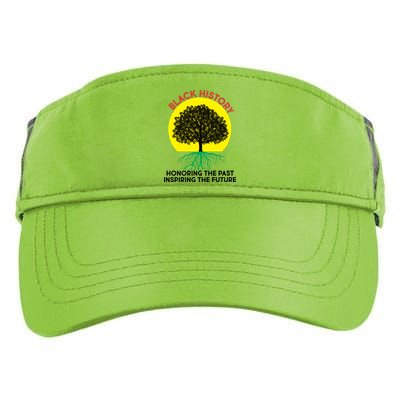 Black History Roots Past and Future Adult Drive Performance Visor