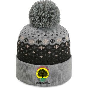 Black History Roots Past and Future The Baniff Cuffed Pom Beanie