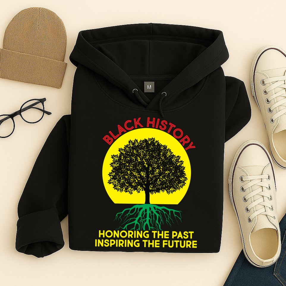 Black History Roots Past and Future Hoodie