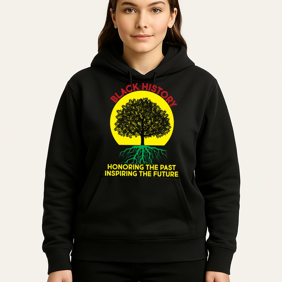 Black History Roots Past and Future Hoodie