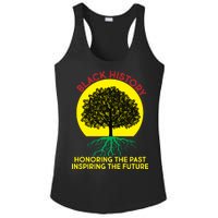 Black History Roots Past and Future Ladies PosiCharge Competitor Racerback Tank