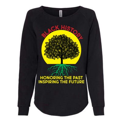 Black History Roots Past and Future Womens California Wash Sweatshirt