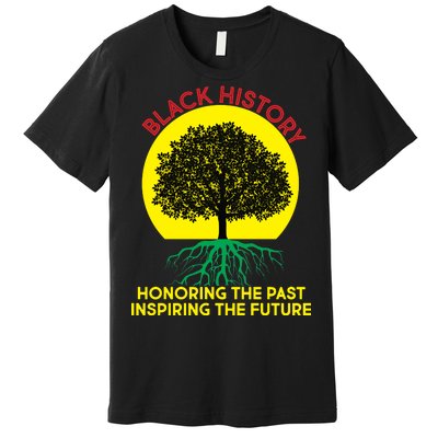 Black History Roots Past and Future Premium T-Shirt