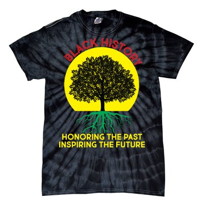 Black History Roots Past and Future Tie-Dye T-Shirt