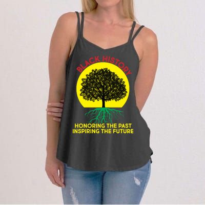 Black History Roots Past and Future Women's Strappy Tank