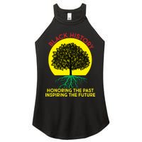 Black History Roots Past and Future Women's Perfect Tri Rocker Tank