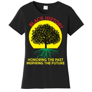 Black History Roots Past and Future Women's T-Shirt