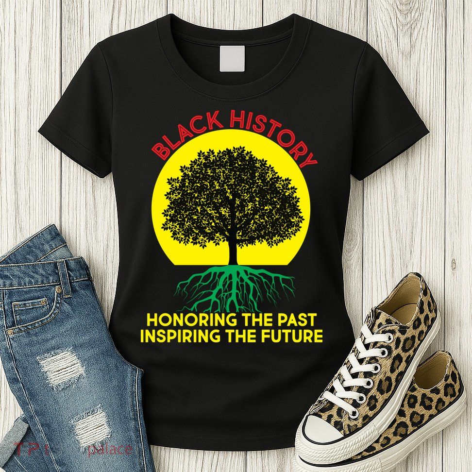 Black History Roots Past and Future Women's T-Shirt