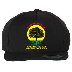 Black History Roots Past and Future Wool Snapback Cap