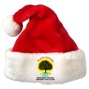 Black History Roots Past and Future Premium Christmas Santa Hat