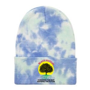 Black History Roots Past and Future Tie Dye 12in Knit Beanie