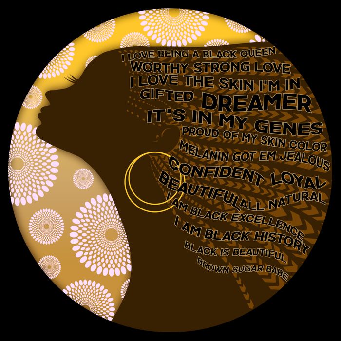 Black History Woman Inspiring Words Of Art Cooling Performance Crew T-Shirt