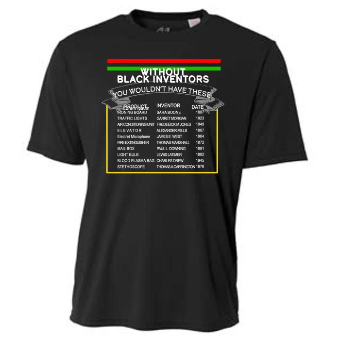 Black Inventors Black History Month Cooling Performance Crew T-Shirt