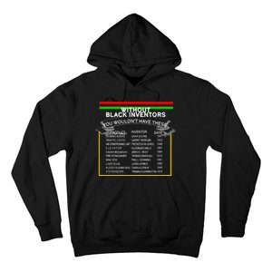 Black Inventors Black History Month Hoodie