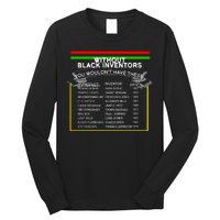 Black Inventors Black History Month Long Sleeve Shirt