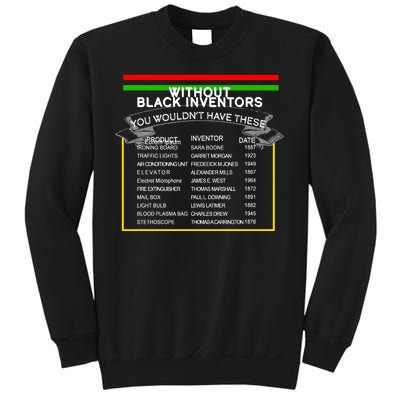 Black Inventors Black History Month Sweatshirt