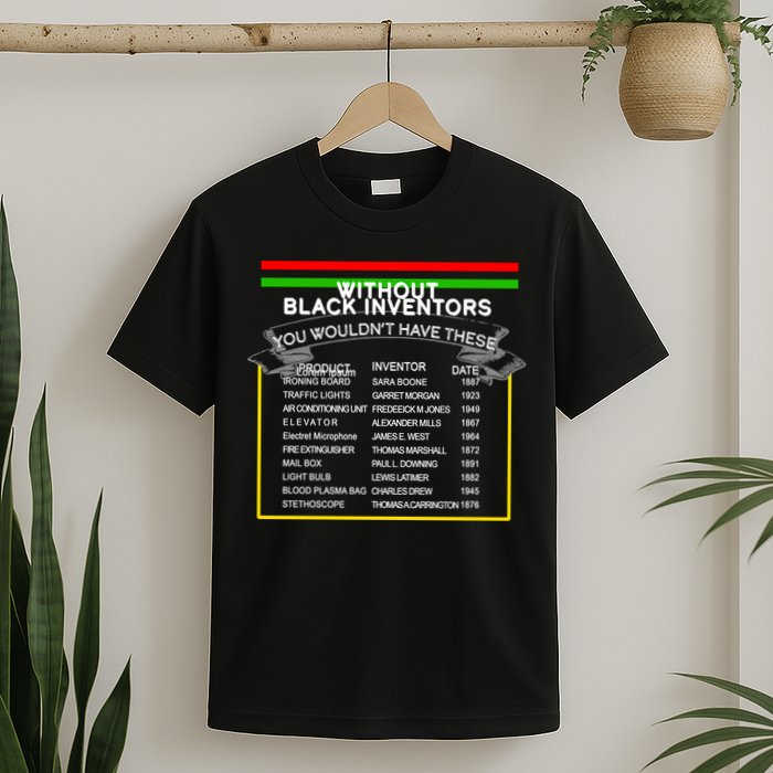 Black Inventors Black History Month T-Shirt