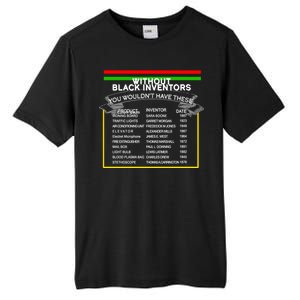 Black Inventors Black History Month Tall Fusion ChromaSoft Performance T-Shirt