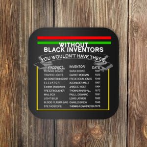 Black Inventors Black History Month Coaster