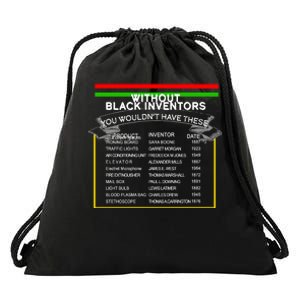 Black Inventors Black History Month Drawstring Bag