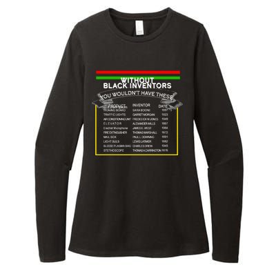 Black Inventors Black History Month Womens CVC Long Sleeve Shirt