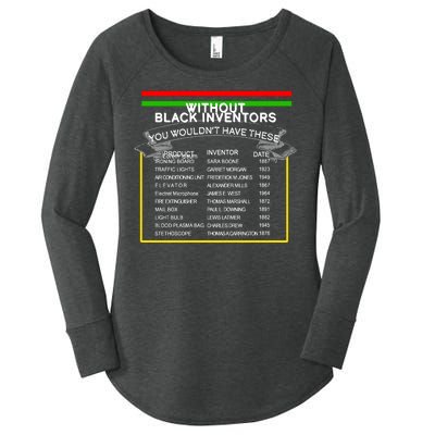 Black Inventors Black History Month Women's Perfect Tri Tunic Long Sleeve Shirt